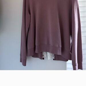 Abercrombie & Fitch Purple Sweatshirt